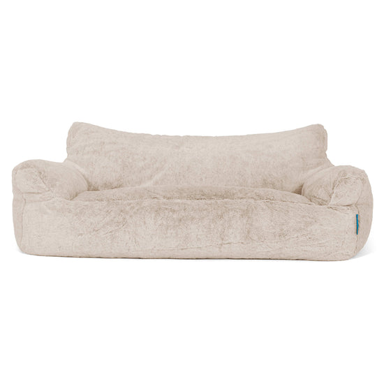 Josephine Saccosekk Sofa for Barn 1-5 år - Kanin-fuskepels Gyllenbrun 01