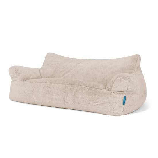 Josephine Saccosekk Sofa for Barn 1-5 år - Kanin-fuskepels Gyllenbrun 02