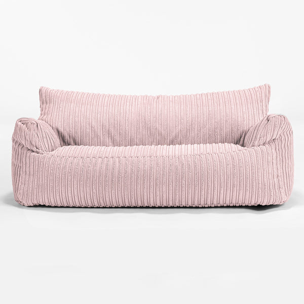 Josephine Saccosekk Sofa for Barn 1-5 år - Klassisk Cord Rødmerosa 01