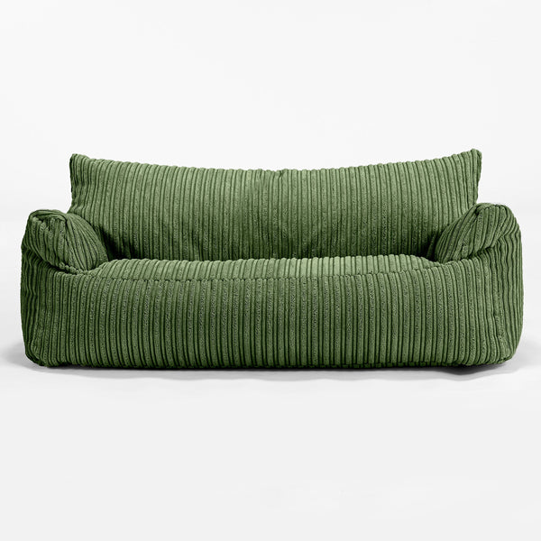 Josephine Saccosekk Sofa for Barn 1-5 år - Klassisk Cord Skoggrønn 01