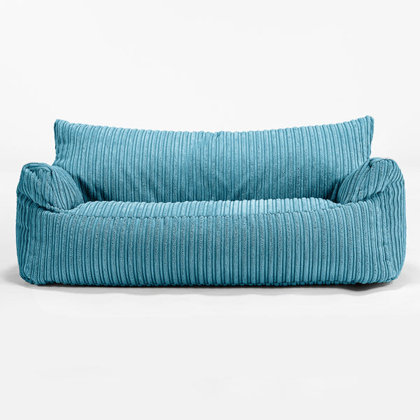 Josephine Saccosekk Sofa for Barn 1-5 år - Klassisk Cord Turkis 01