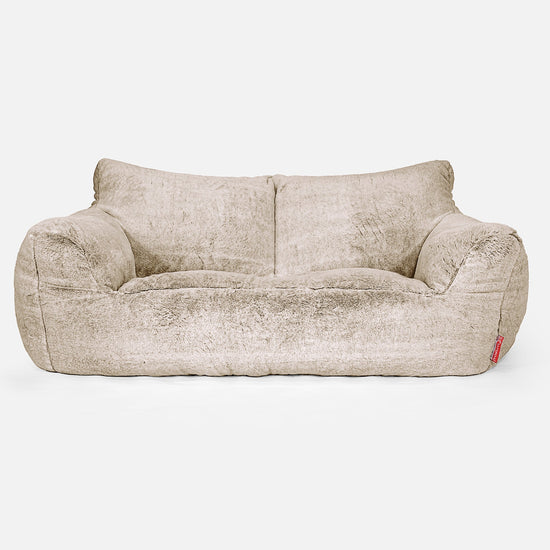 Josephine Saccosekk Sofa - Kanin-fuskepels Gyllenbrun 01