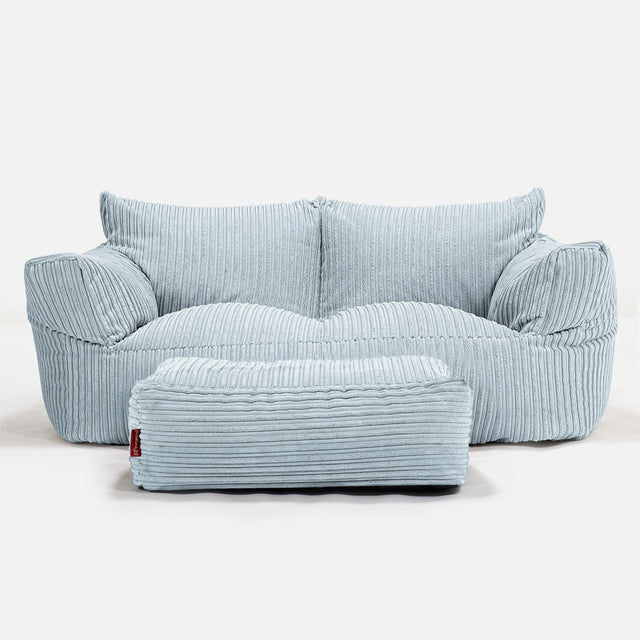 Josephine Saccosekk Sofa - Kordfløyel Babyblå 02