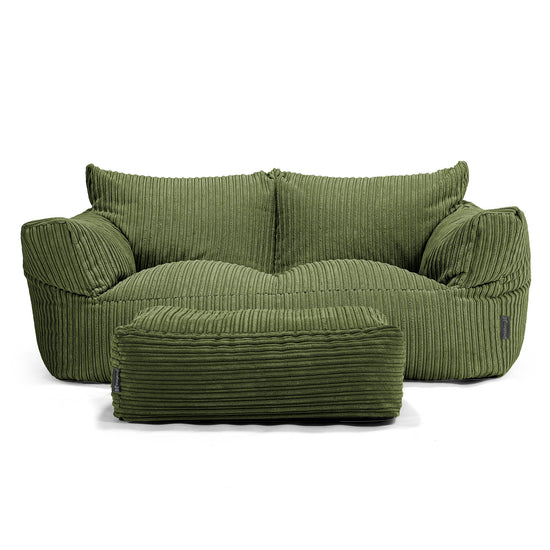 Josephine Saccosekk Sofa - Kordfløyel Skoggrønn 02