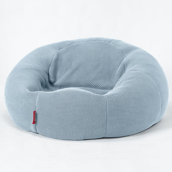 Klassisk Saccosekk Sofa - 100% Bomull Ellos Disig Blå 01