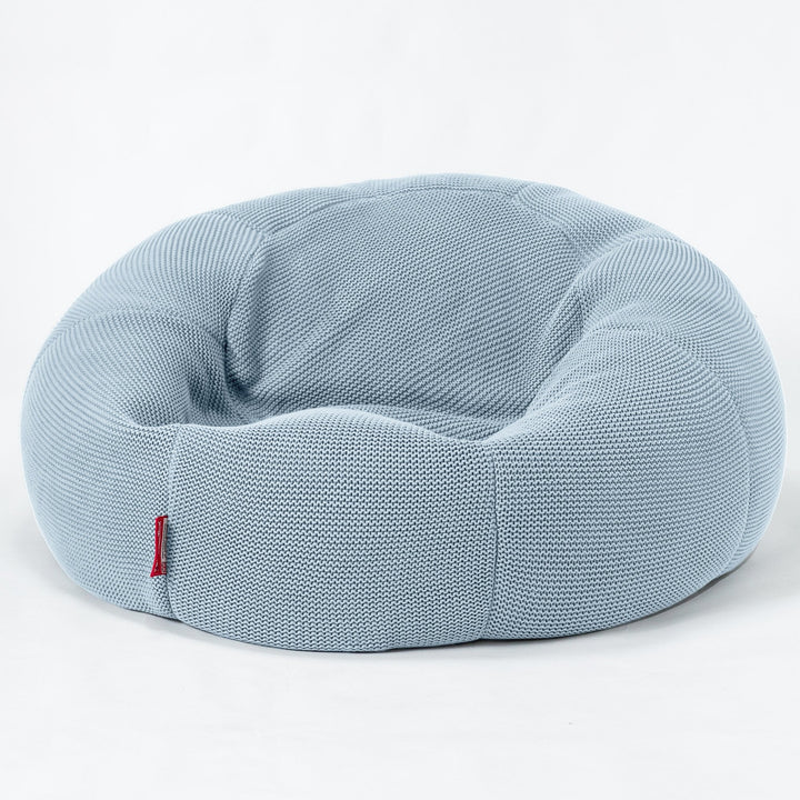 Klassisk Saccosekk Sofa - 100% Bomull Ellos Disig Blå 01