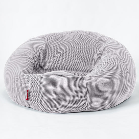 Klassisk Saccosekk Sofa - 100% Bomull Ellos Lysegrå 01