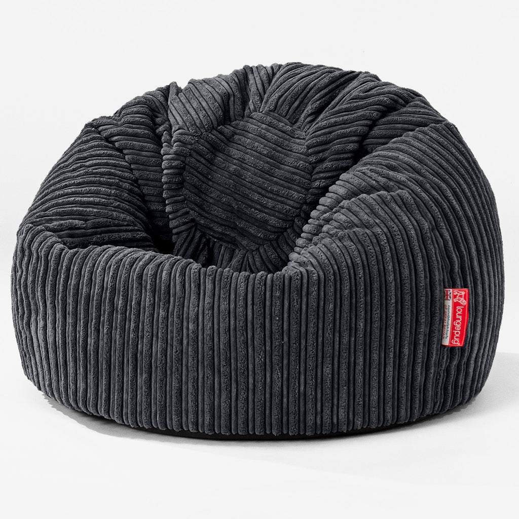 Klassisk Saccosekk til Barn 1-5 år - Klassisk Cord Svart 01