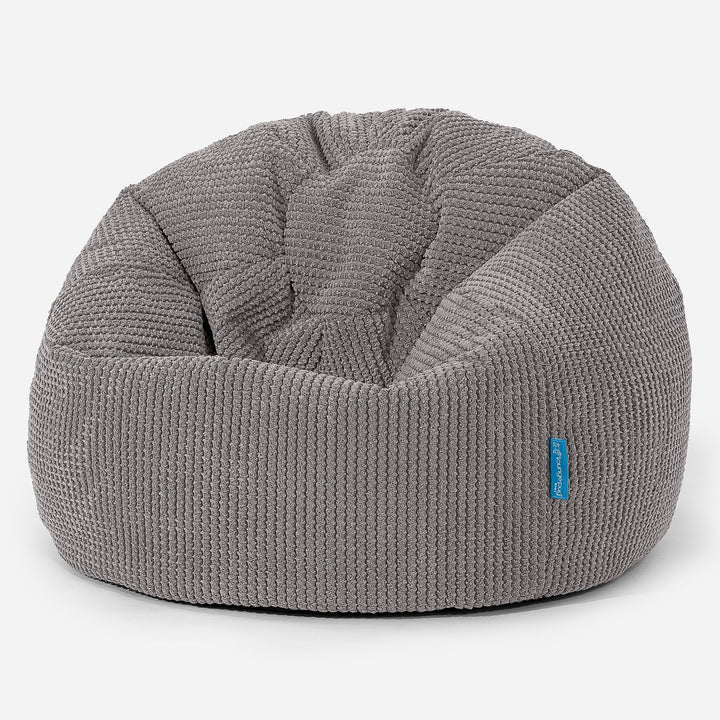 Klassisk Sakkosekk til Barn 1-5 år - Pom-pom Koksgrå 01