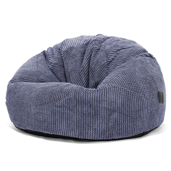 Klassisk Saccosekk - Pom-pom Fiolett 01