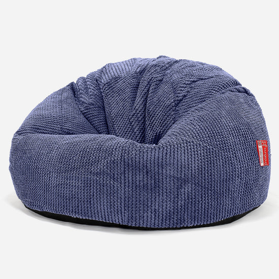 Klassisk Saccosekk - Pom-pom Fiolett 01