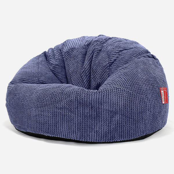 Klassisk Saccosekk - Pom-pom Fiolett 01