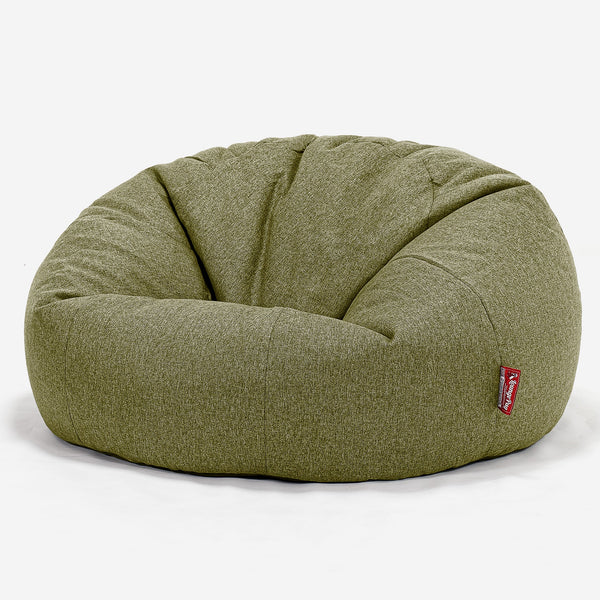 Klassisk Saccosekk Sofa - Interalli Ull Lime 01