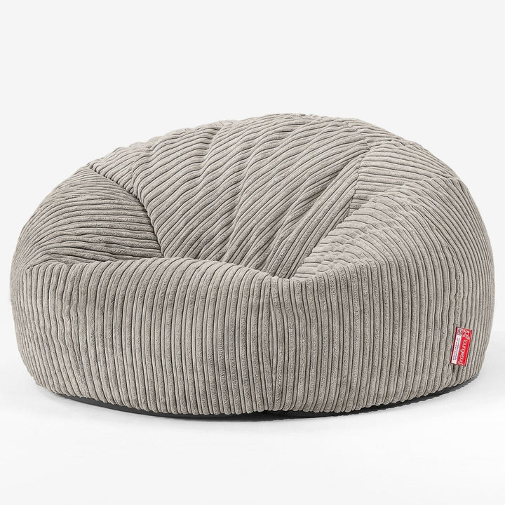 Klassisk Sakkosekk Sofa - Kordfløyel Mink 01