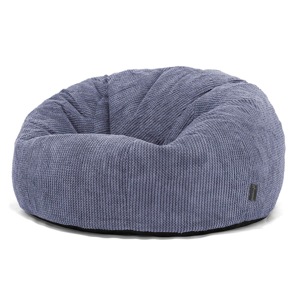 Klassisk Saccosekk Sofa - Pom-pom Fiolett 01