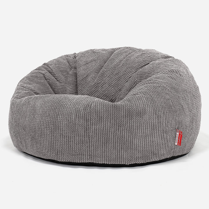 Klassisk Saccosekk Sofa - Pom-pom Koksgrå 01