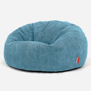 Klassisk Sakkosekk Sofa - Pom-pom Turkis