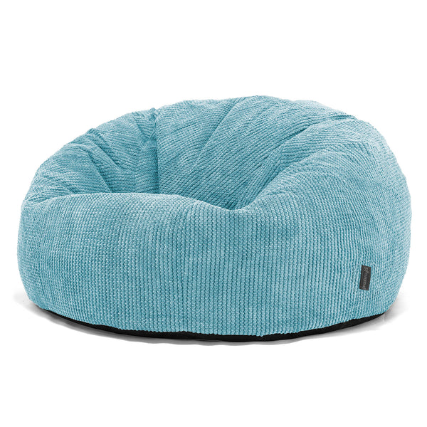Klassisk Saccosekk Sofa - Pom-pom Turkis 01