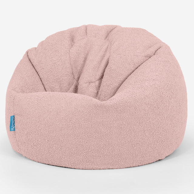 Klassisk Sakkosekk til Barn 1-5 år - Bouclé Rosa 01