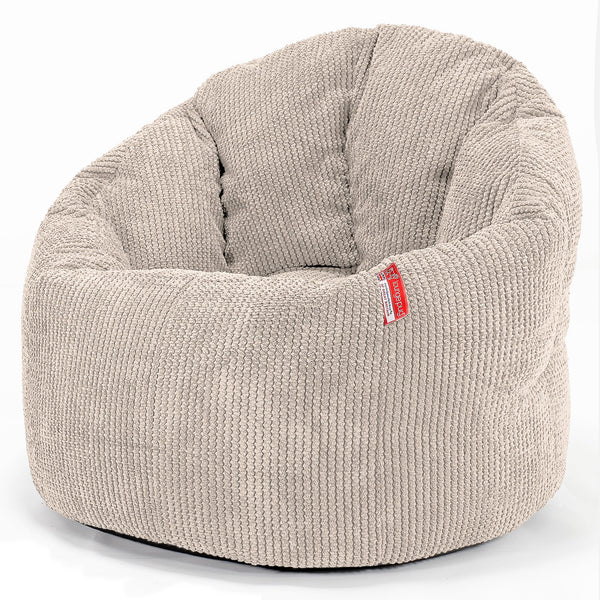 Kosestol Saccosekk - Pom-pom Elfenben 01