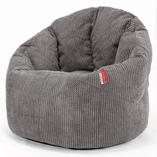Kosestol Saccosekk - Pom-pom Koksgrå 01