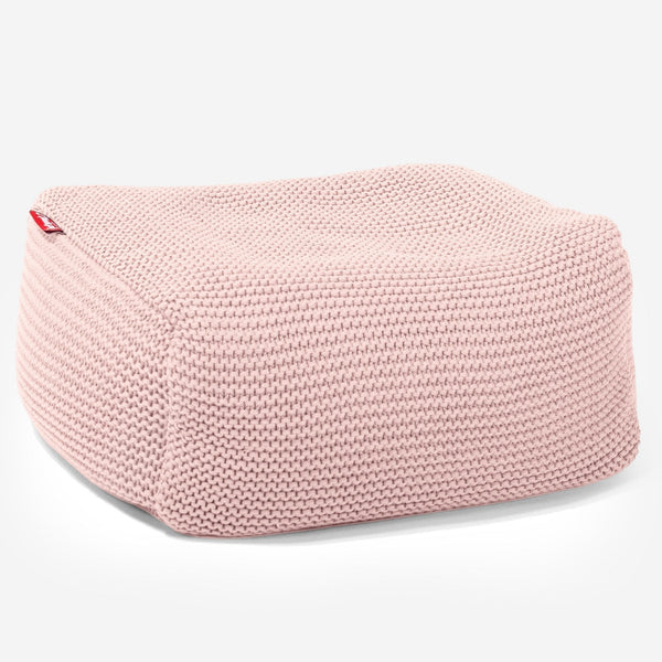 Liten Fotskammel - 100% Bomull Ellos Babyrosa 01