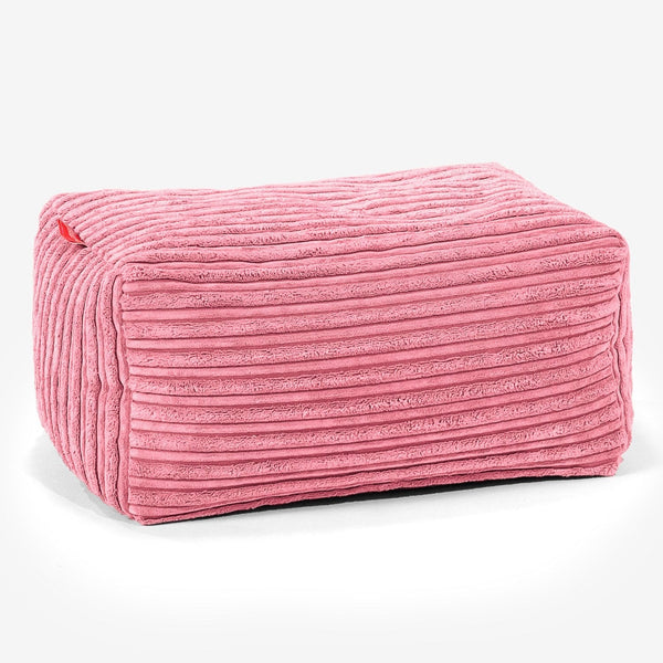 Liten Fotskammel - Klassisk Cord Korall 01