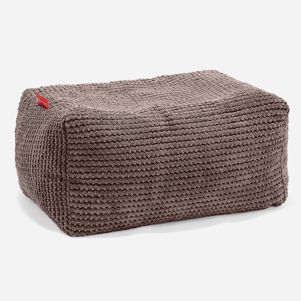 Liten Fotskammel - Pom-pom Sjokolade 01