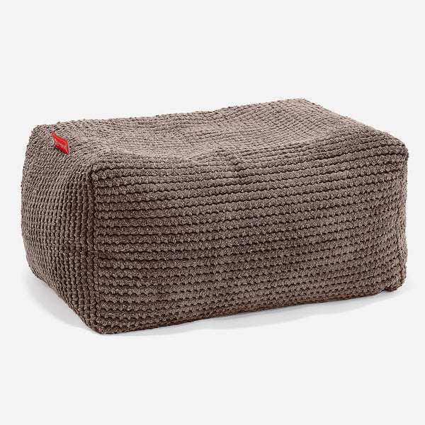 Liten Fotskammel - Pom-pom Sjokolade 01
