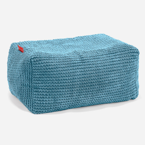 Liten Fotskammel - Pom-pom Turkis 01