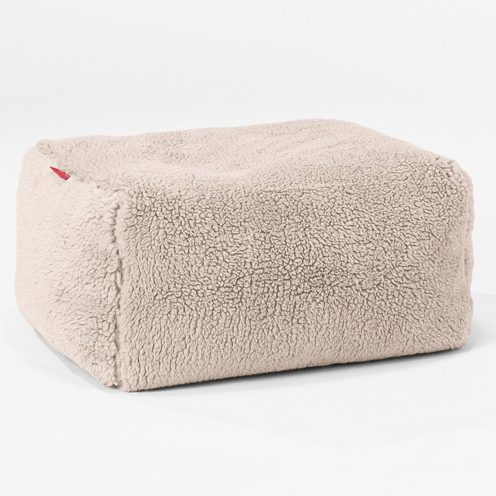 Liten Fotskammel - Teddy-fuskepels Mink 01
