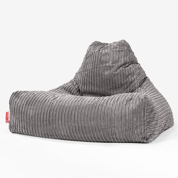 Lounge Saccosekk - Klassisk Cord Grafitt 01