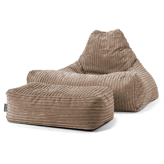 Lounge Saccosekk - Kordfløyel Mokka 02