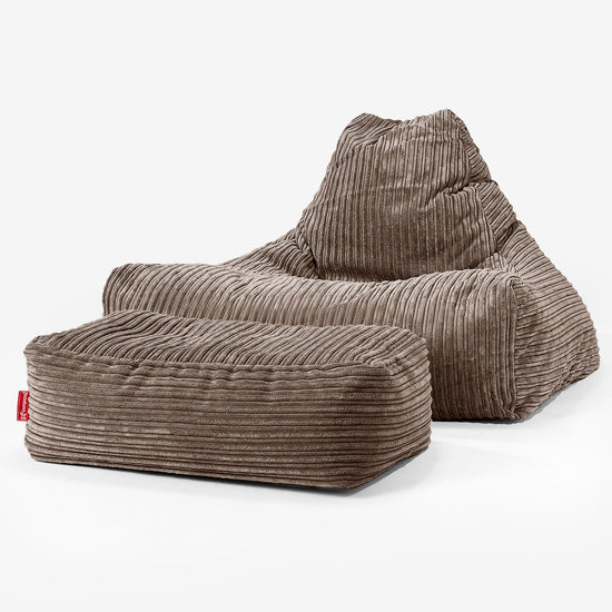 Lounge Saccosekk - Kordfløyel Mokka 02