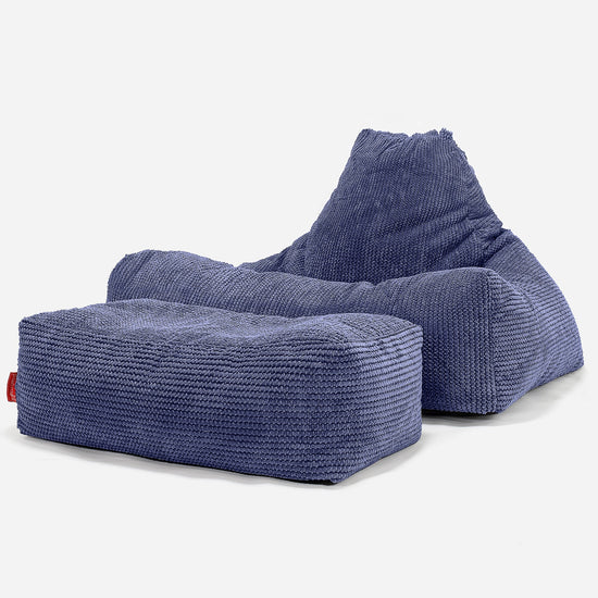 Lounge Saccosekk - Pom-pom Fiolett 02