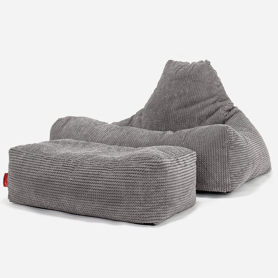 Lounge Saccosekk - Pom-pom Koksgrå 02