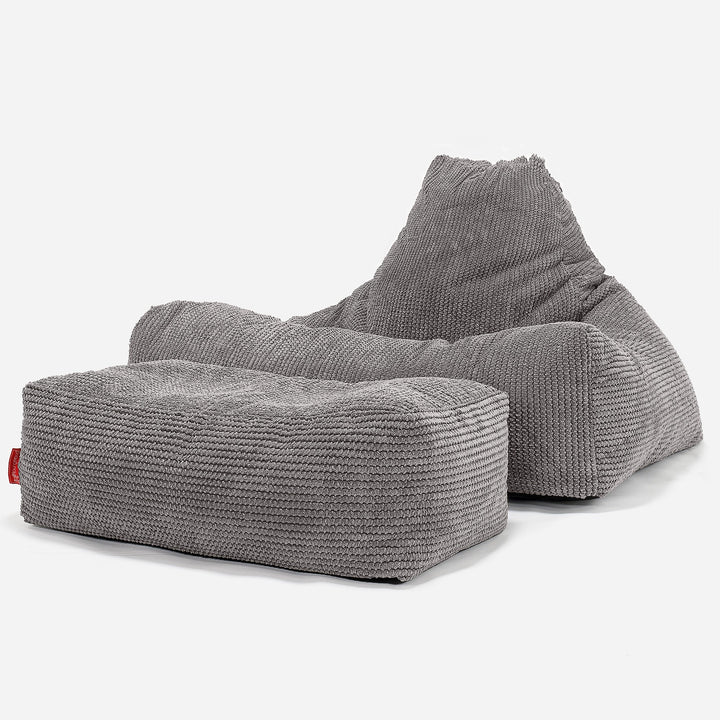 Lounge Saccosekk - Pom-pom Koksgrå 02