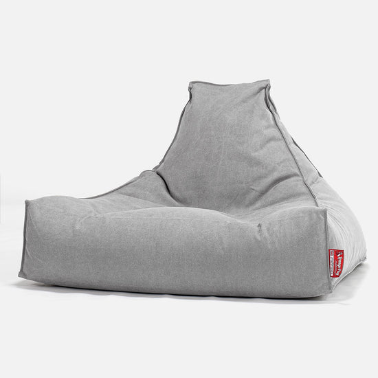 Lounge Saccosekk - Steinvasket Denim Tinn 01