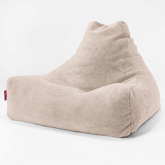 Lounge Saccosekk - Teddy-fuskepels Mink 01
