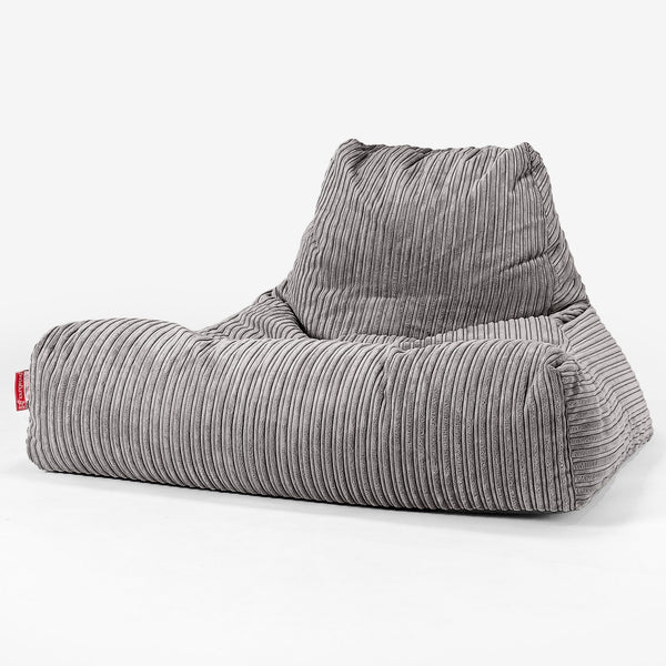 Mega-Lounge Saccosekk - Klassisk Cord Grafitt 01