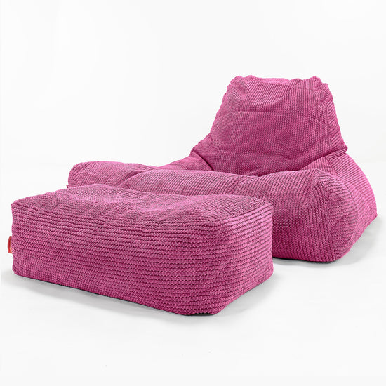 Mega-Lounge Saccosekk - Pom-pom Rosa 02