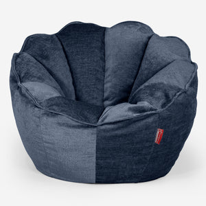 Natalia Sacco Saccosekk - Chenille Marineblå