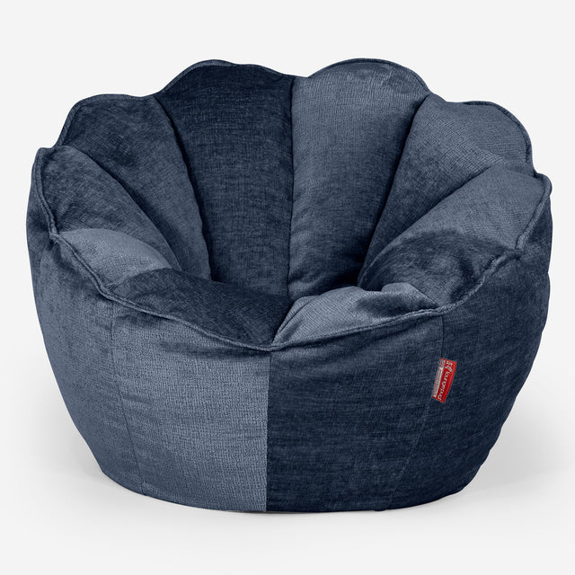 Natalia Sacco Saccosekk - Chenille Marineblå 01