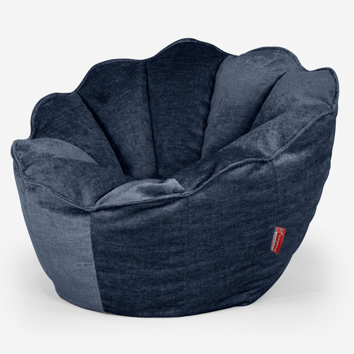 Natalia Sacco Saccosekk - Chenille Marineblå 02