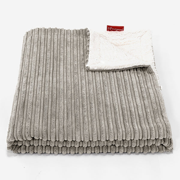 Sherpateppe - Klassisk Cord Mink 01