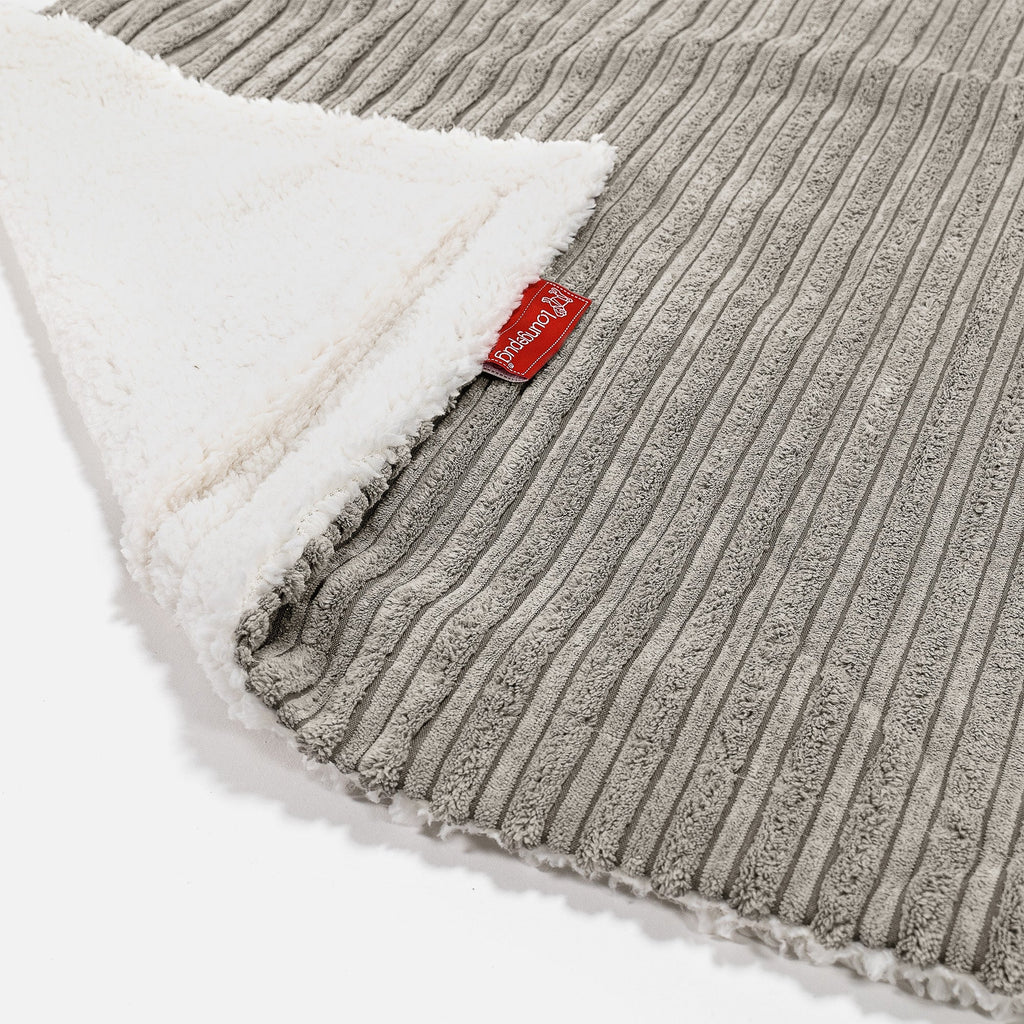 Sherpateppe - Klassisk Cord Mink 02