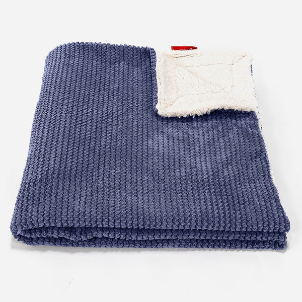 Sherpateppe - Pom-pom Fiolett 01