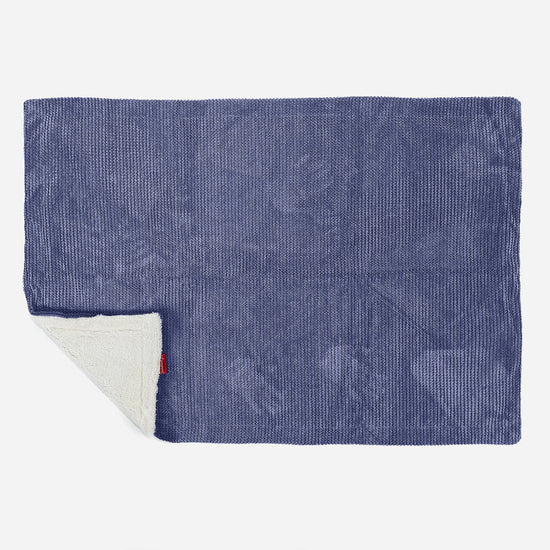 Sherpateppe - Pom-pom Fiolett 03