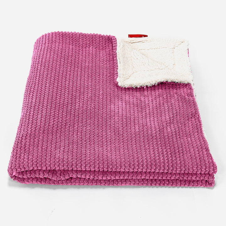 Sherpateppe - Pom-pom Rosa 01