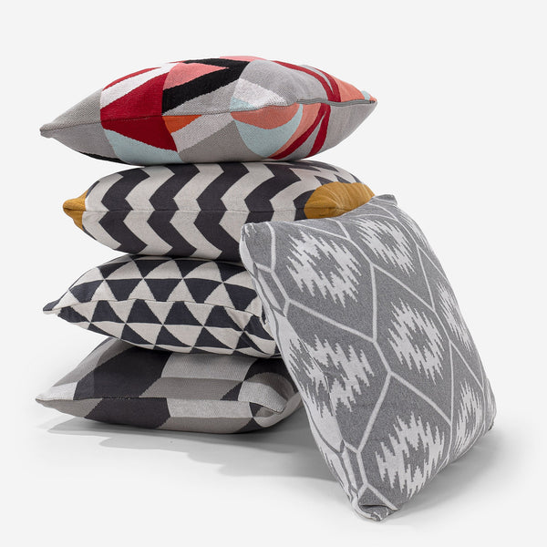 Putetrekk 47 x 47cm - Strikket Prism Fabric Close-up Image